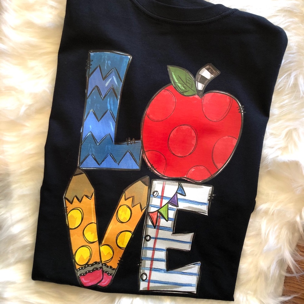 LOVE Teacher Tee